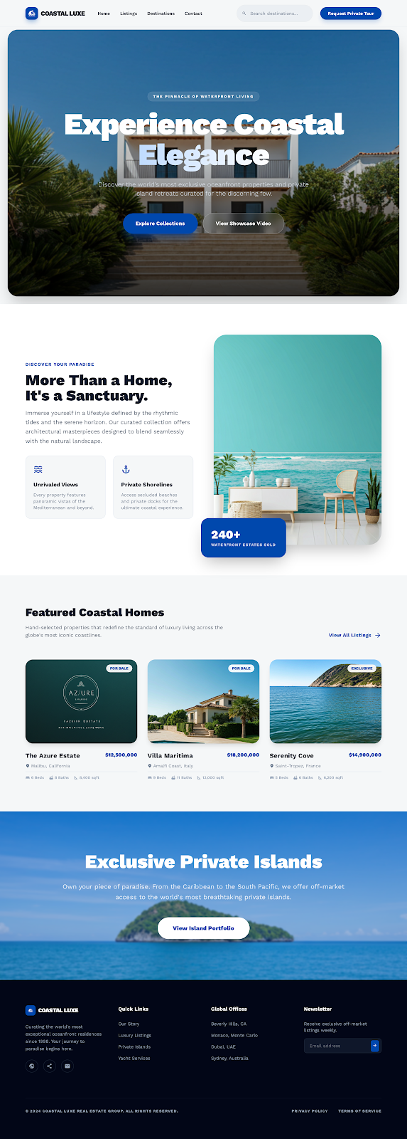 Oceanfront Properties
