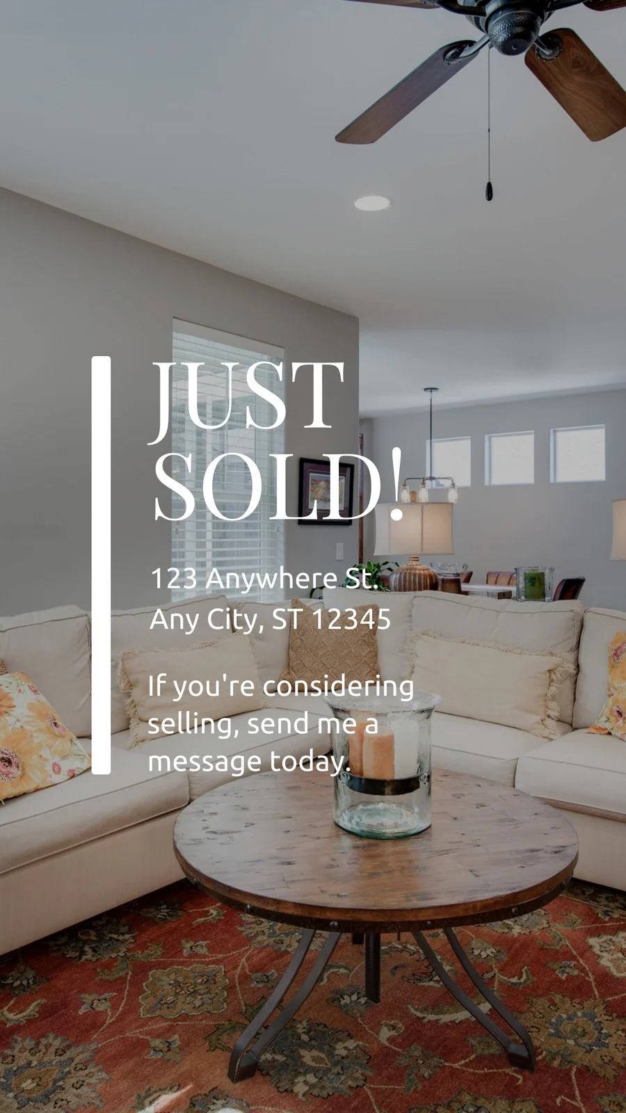 Real estate social media editorial concept example 3